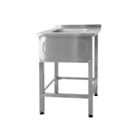Ванна моечная ВМЦн 700 «Norma Inox» м/о 500x500x300 (ножка профильная)