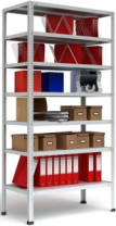 Стеллаж металлический Титан МС-750 1800x1500x400/7
